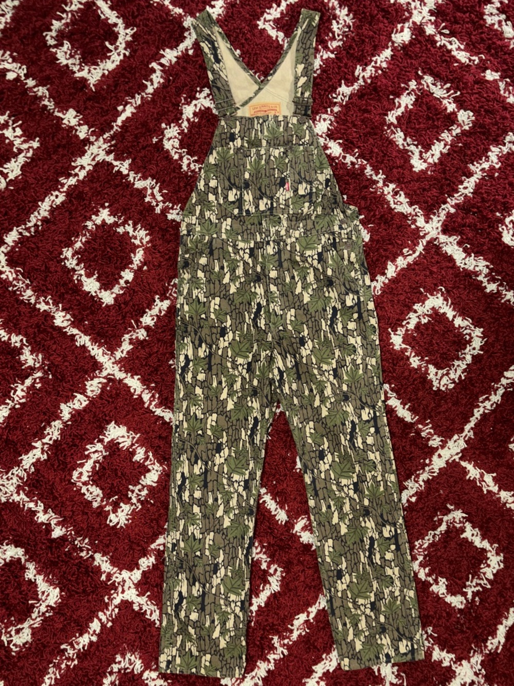 Supreme x Levi's Tree Camo Overalls - 30
